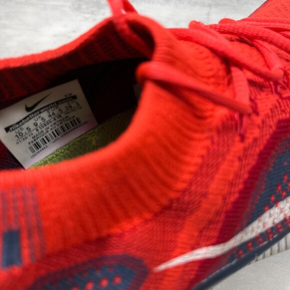 Nike Free 5.0 Flyknit Running Shoes - Men's Size 10.5 - Bright Crimson Red - Picture 9 of 9